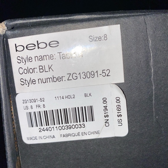 Bebe Heeled Boots - Picture 3 of 9